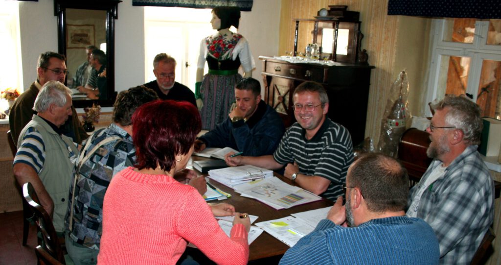 Baustellenberatung in der "Guten Stube"